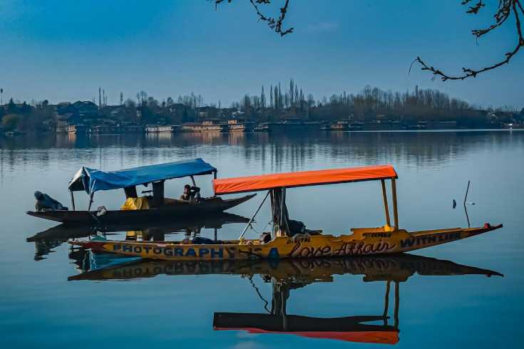 Dal Lake during Kashmir paradise tour